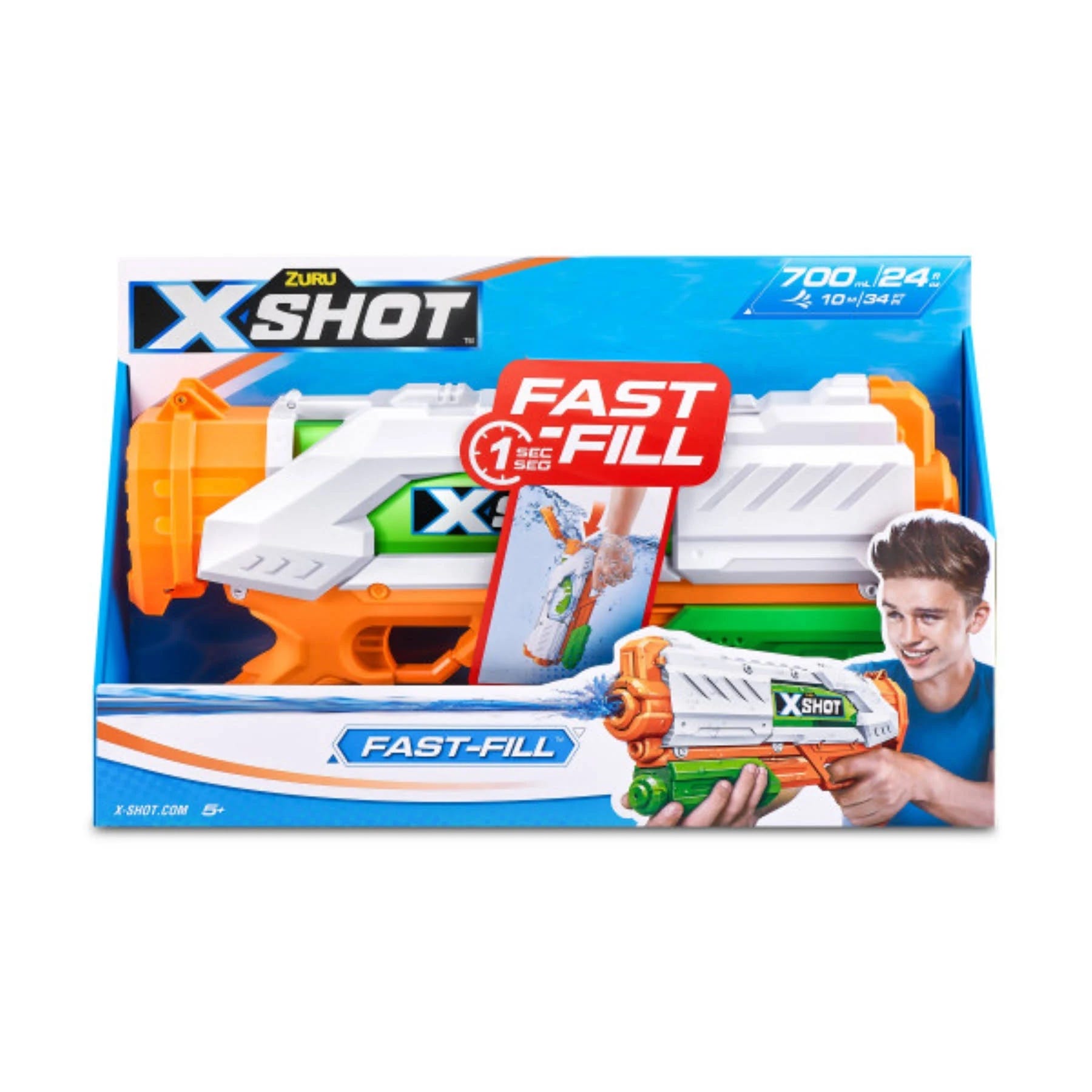 X-Shot Fast-Fill Water Blaster: Lightning Refill and Long-Range Shots | Image