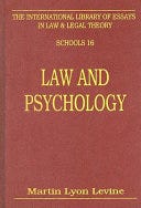 Law and Psychology (Law and Legal Series, 43) E book