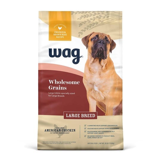 amazon-brand-wag-large-breed-dry-dog-food-chicken-and-brown-rice-30-lb-bag-1