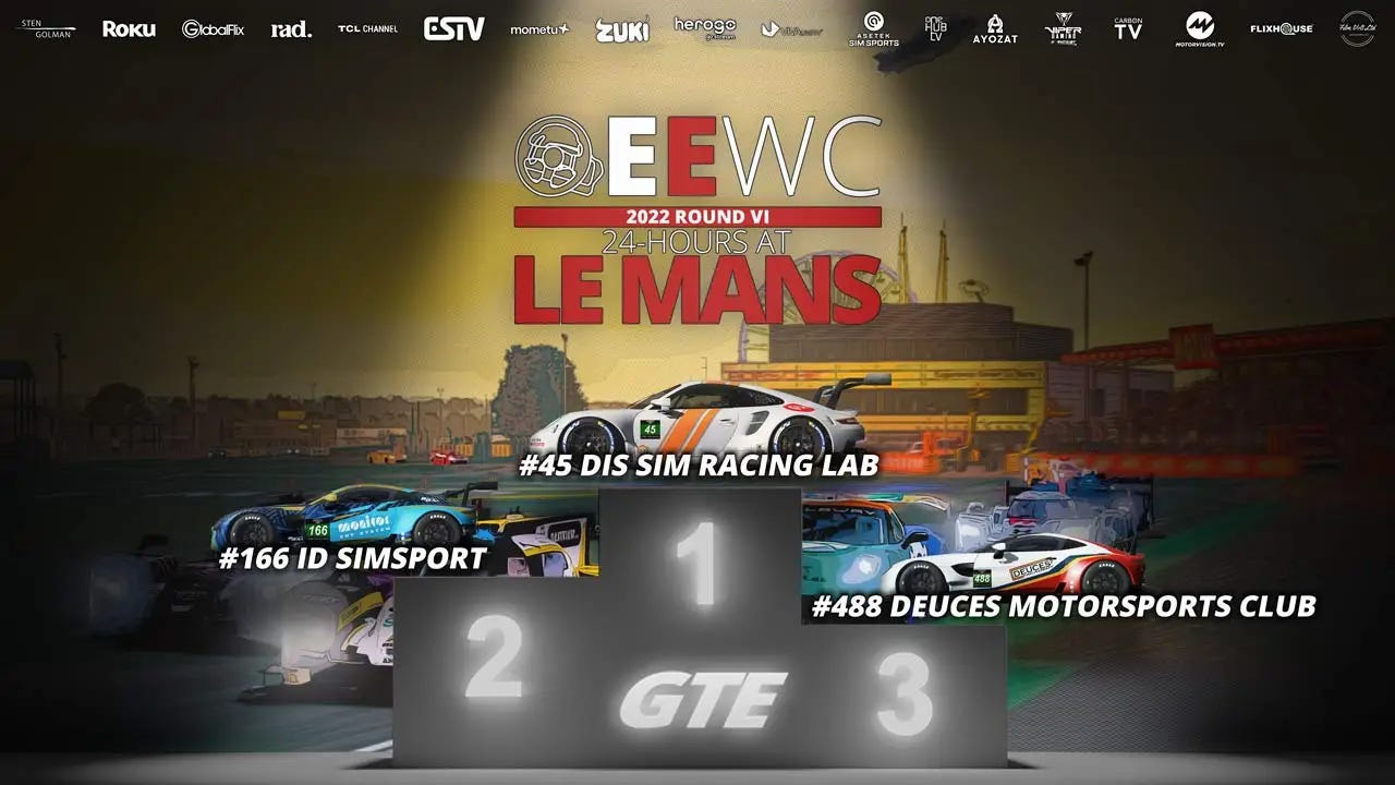24-Hours at Le Mans - GTE Podium