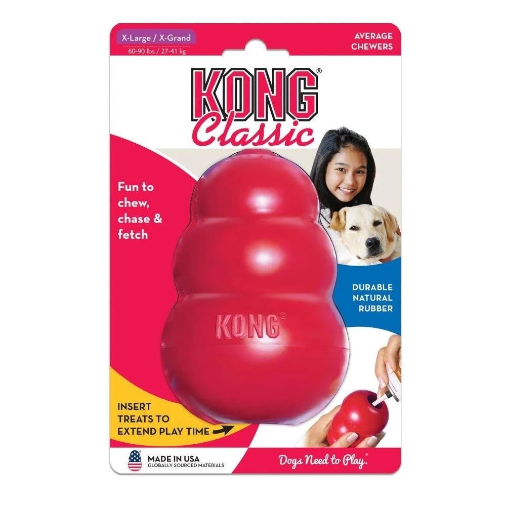 KONG Classic: The Ultimate Dog Toy for Playtime & Training (X-Large) | Image