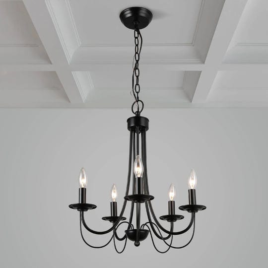 lnc-home-5-light-candle-style-chandelier-black-1