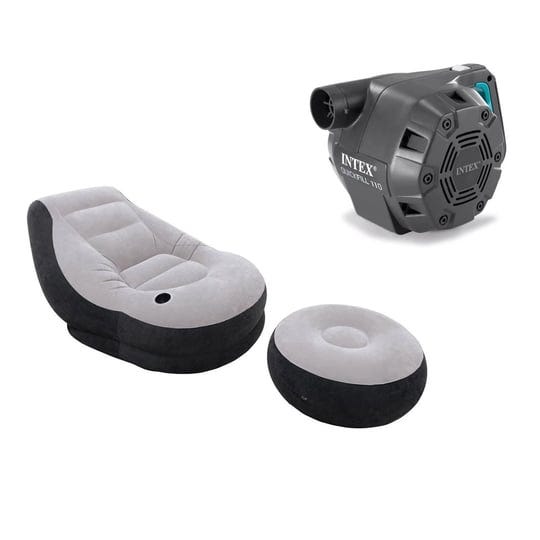 intex-inflatable-ultra-lounge-chair-and-ottoman-set-intex-120-volt-air-pump-1