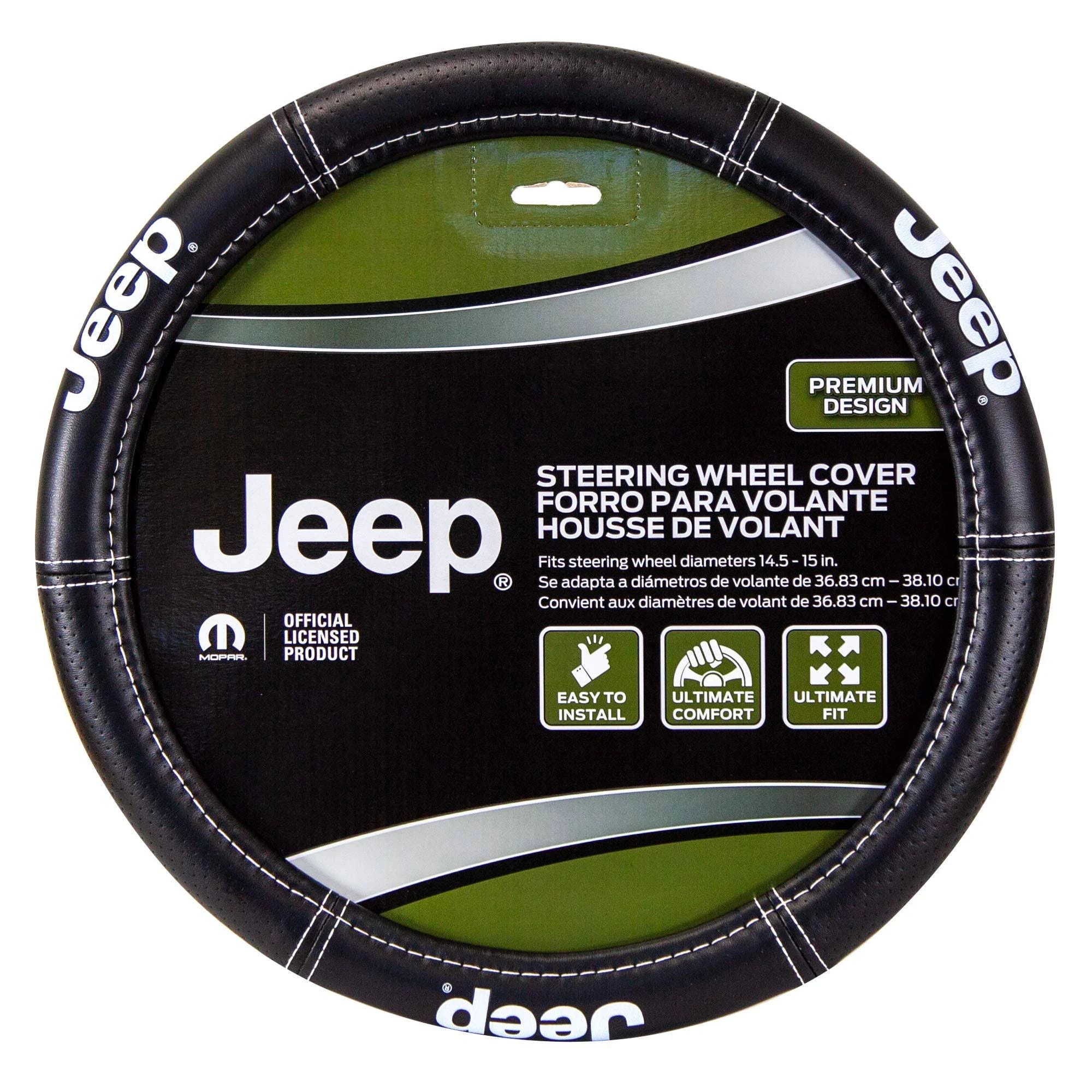 Jeep Steering Wheel Cover with Enhanced Protection and Style | Image