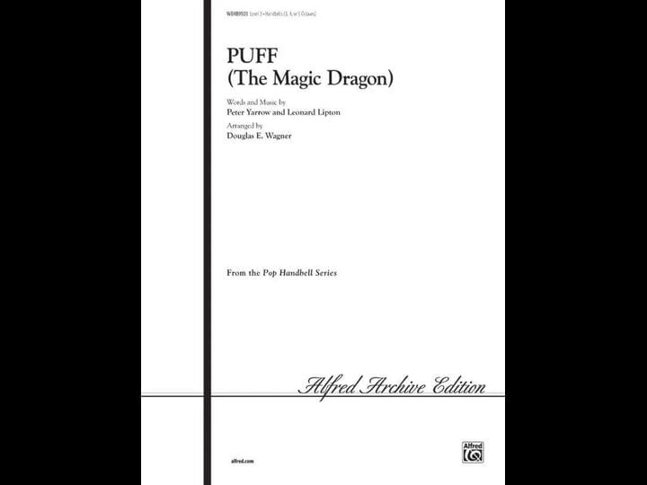 alfred-00-wbhb9503-puff-the-magic-dragon-music-book-1