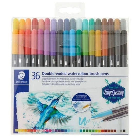 6-packs-36-ct-216-total-staedtler-duo-color-fibre-tip-pens-size-1-06-x-7-32-x-8-62-assorted-1