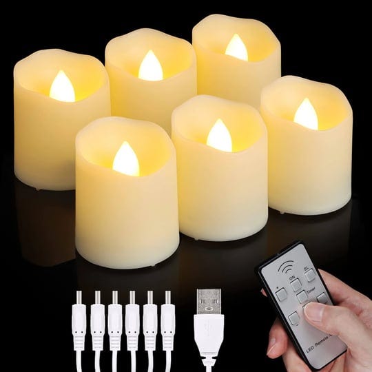 daord-rechargeable-led-tea-lights-usb-flameless-warm-white-votive-candles-with-remote-battery-flicke-1