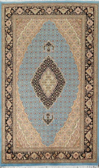 rugsource-vegetable-dye-wool-silk-tabriz-mahi-handmade-rug-4x7-1