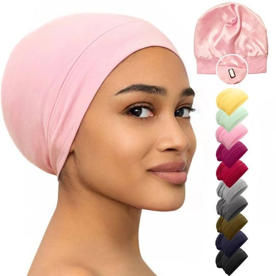 caplord-silk-satin-bonnet-hair-cover-sleep-cap-for-sleeping-beanie-hat-adjustable-stay-on-headwear-l-1