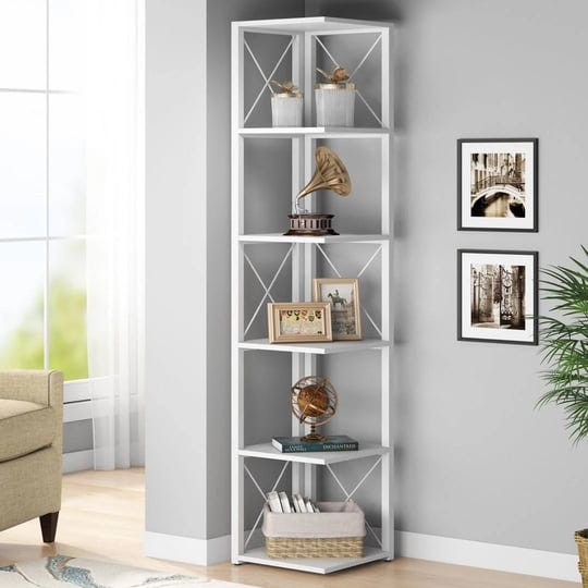70-86-h-x-12-6-w-stainless-steel-corner-bookcase-17-stories-color-white-1