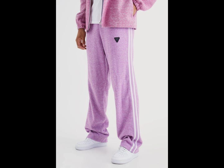 boohooman-tall-relaxed-brushed-heavyweight-taped-jogger-purple-size-m-1