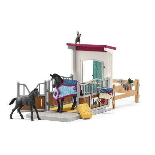 schleich-horse-club-horse-box-with-mare-and-foal-1