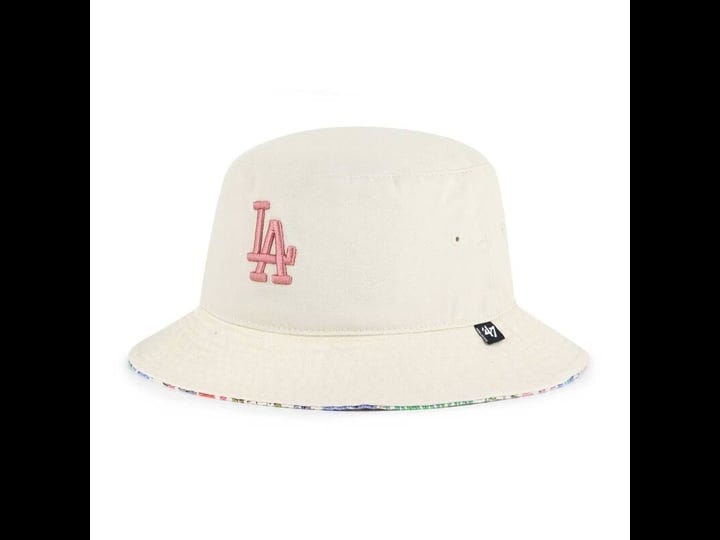 womens-47-natural-los-angeles-dodgers-pollinator-bucket-hat-1