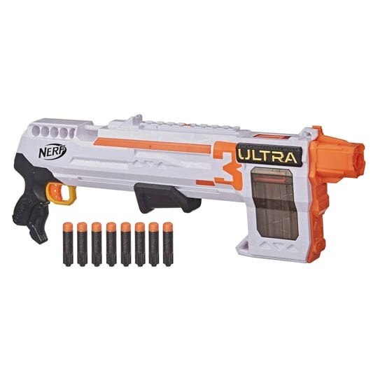 nerf-ultra-three-blaster-pump-action-8-dart-internal-clip-8-ultra-darts-compatible-only-ultra-darts-1