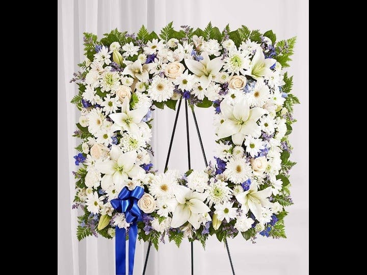 sentimental-solace-wreath-blue-white-sentimental-solace-wreath-blue-white-1-800-flowers-flowers-deli-1