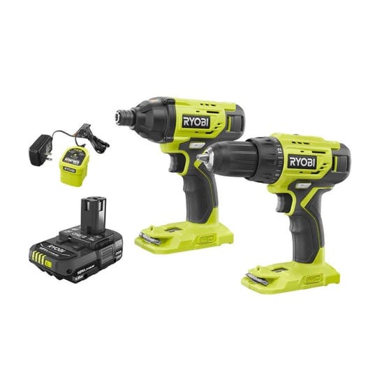 one-18v-cordless-1-2-in-drill-driver-and-impact-driver-combo-kit-with-1-1