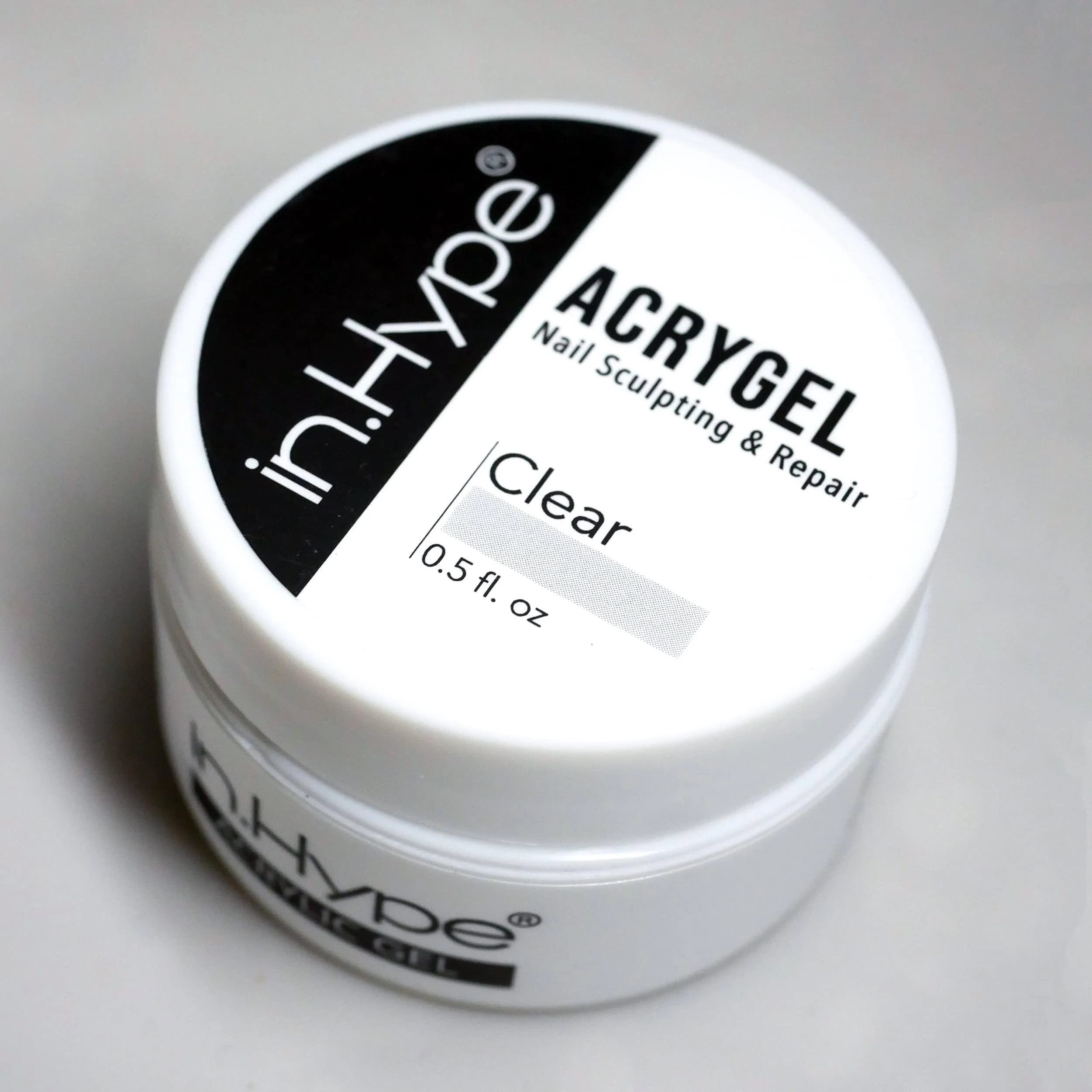 In.Hype Acrygel/Acrylic Nail Extension Builder Gel for Long-Lasting Clear Nails | Image