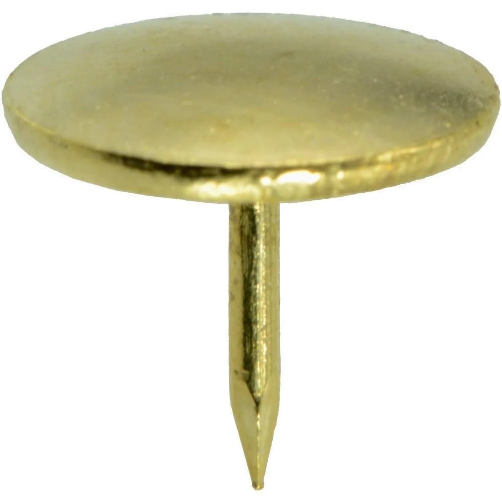 Midwest Fastener Brass Thumb Tacks | Image