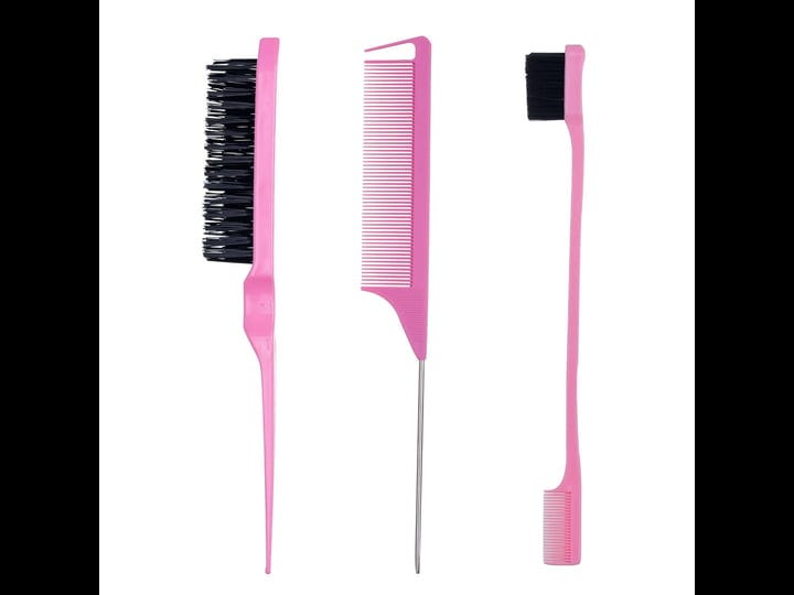 goiple-3-pieces-hair-styling-comb-set-teasing-hair-brush-rat-tail-comb-edge-brush-for-edgeback-brush-1