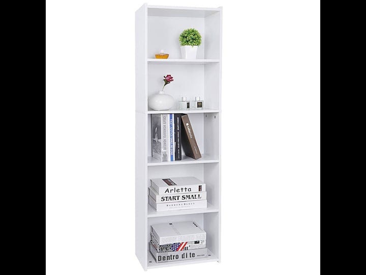 zeny-5-tiers-bookshelf-bookcase-multipurpose-collection-display-storage-1