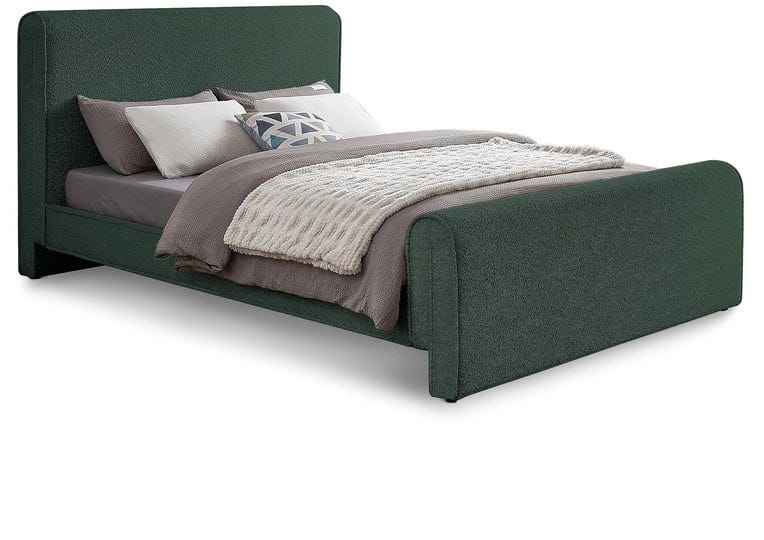 meridian-furniture-stylus-green-boucle-fabric-king-bed-stylusgreen-k-1