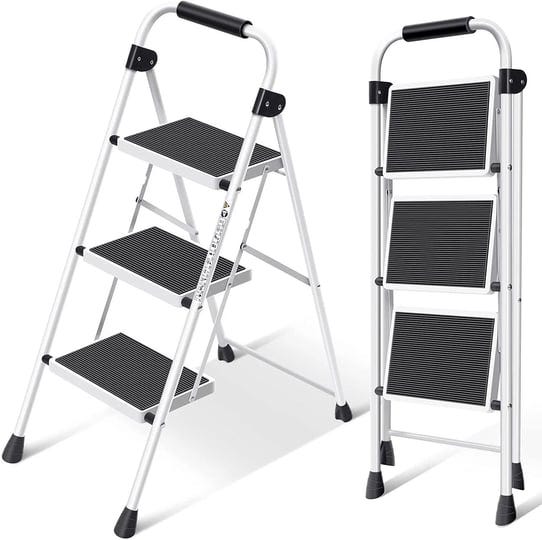 simpli-magic-folding-ladder-3-step-foldable-step-stool-with-anti-slip-pedal-white-1