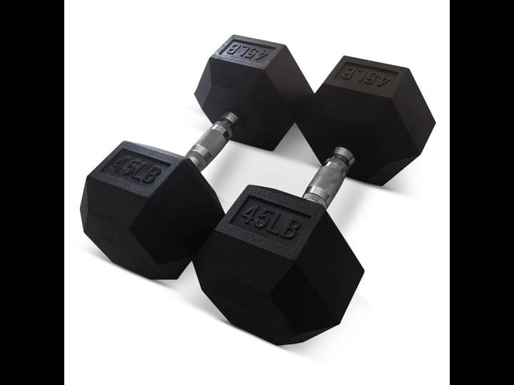 holahatha-iron-hexagonal-cast-exercise-dumbbell-free-weight-pair-45-pounds-1