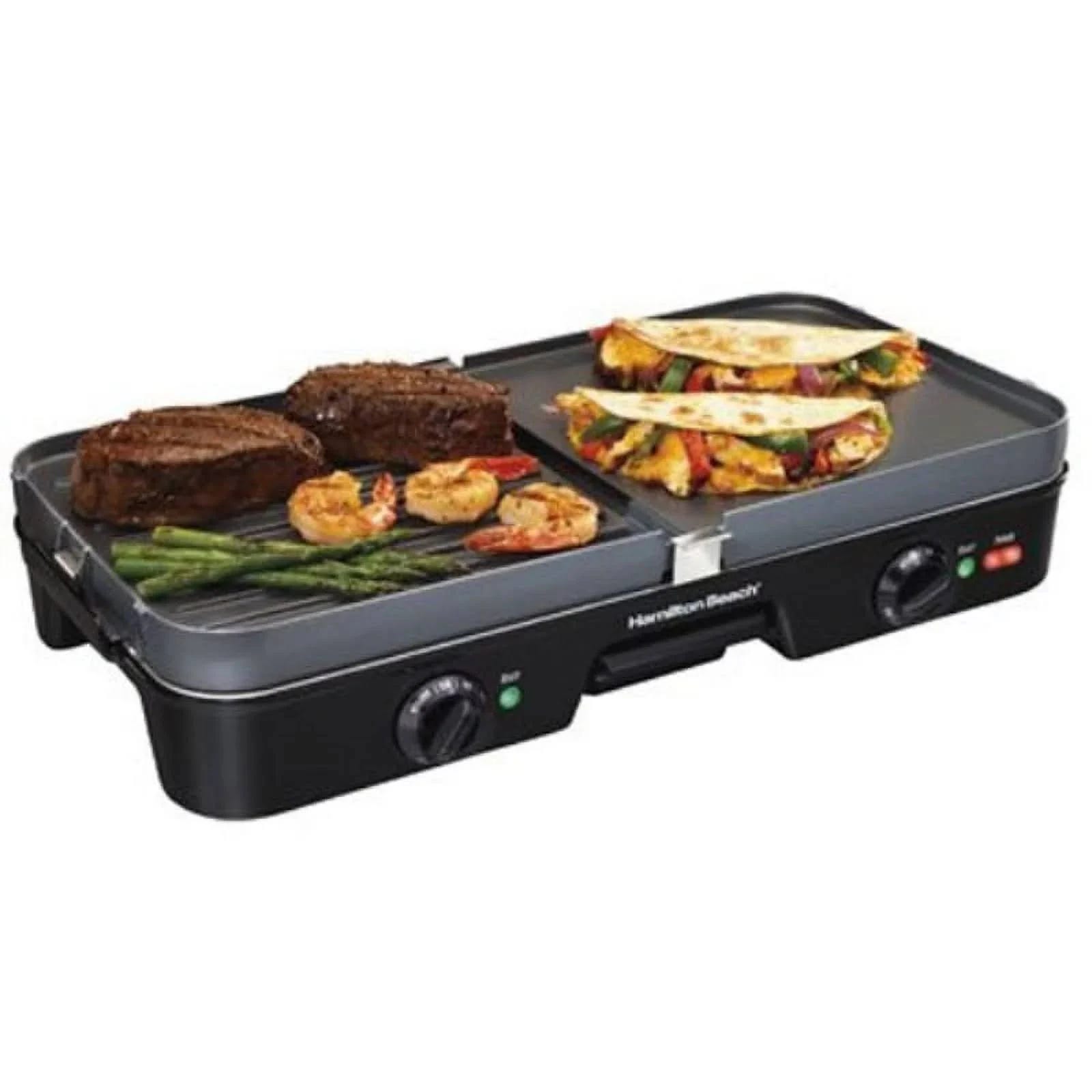 Versatile 3-in-1 Grill Griddle for Gourmet Cooking | Image