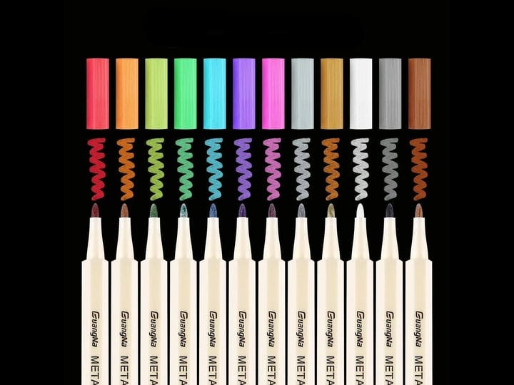 guangna-metallic-marker-pens12-assorted-colors-fine-tip-metallic-marker-painting-pens-for-scrapbook--1