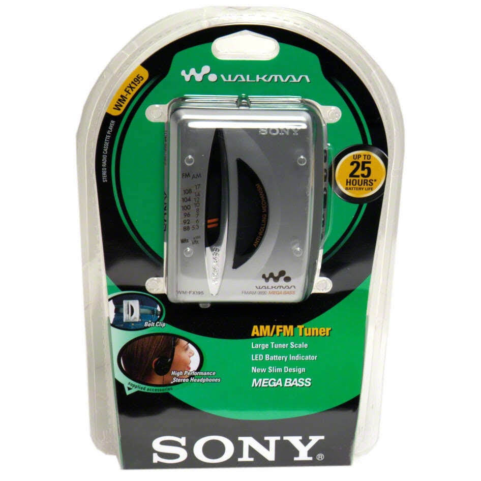 Sony Walkman Portable Stereo Radio Cassette Player | Image