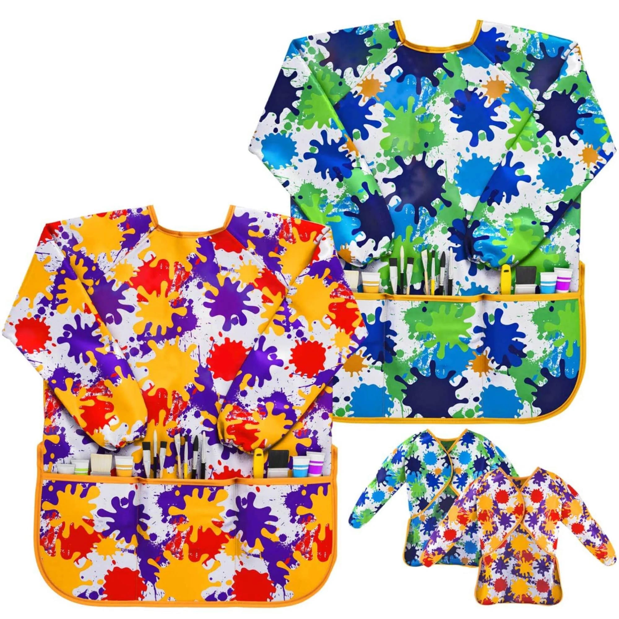 J Mark Waterproof Paint Smocks for Arts & Crafts | Image