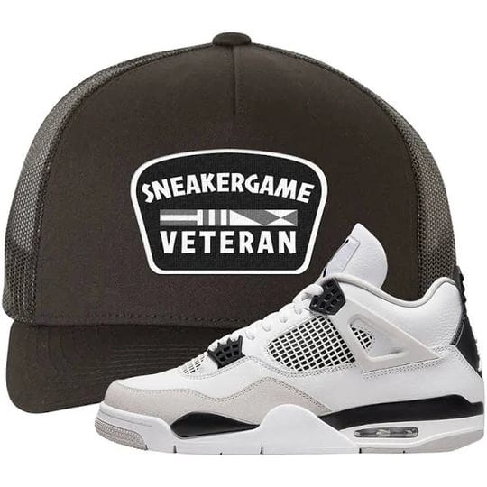 military-black-4s-trucker-hat-sneaker-game-veteran-black-1