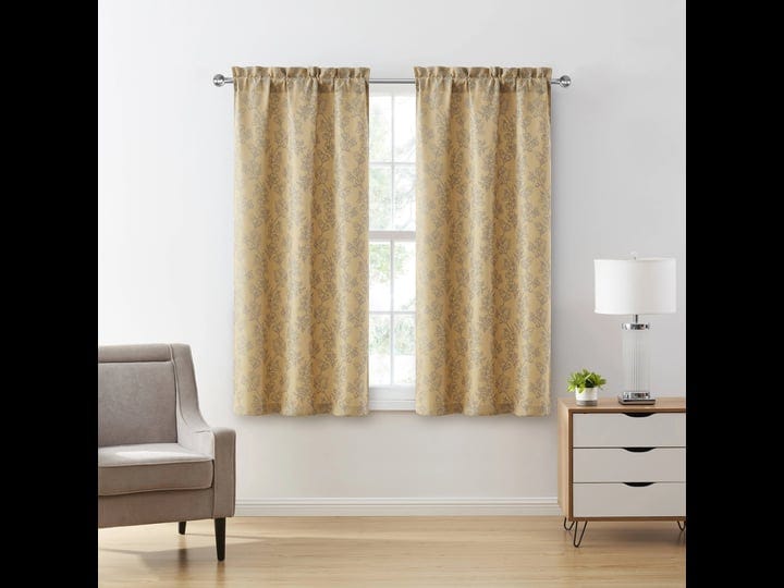 vcny-home-carmen-2-piece-gold-floral-rod-pocket-light-filtering-curtain-panel-set-38-inch-x-63-inch-1