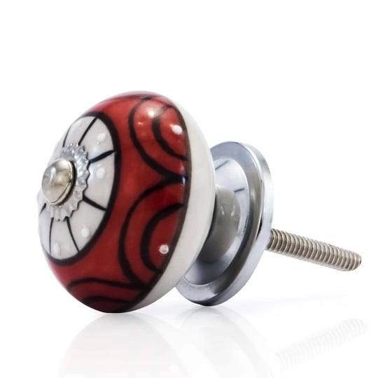 mascot-hardware-art-1-3-5-in-40-mm-red-and-cream-cabinet-knob-1