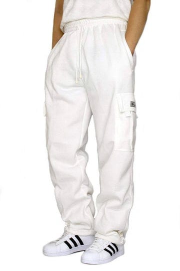 dream-usa-mens-heavyweight-fleece-cargo-sweatpants-white-3x-large-1