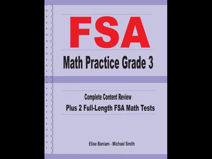 fsa-math-practice-grade-3-complete-content-review-plus-2-full-length-fsa-math-tests-book-1