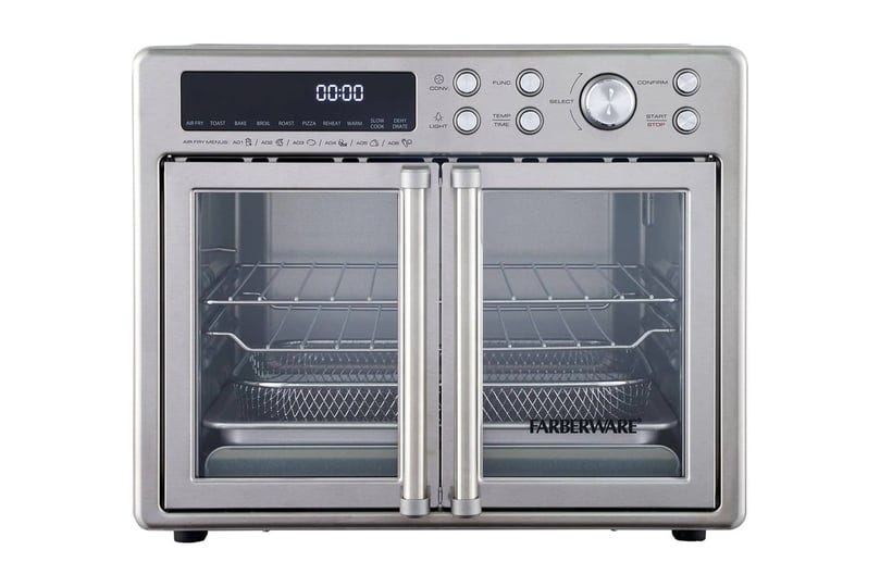 farberware-brand-25l-6-slice-toaster-oven-with-air-fry-french-door-fw12-100024316-1