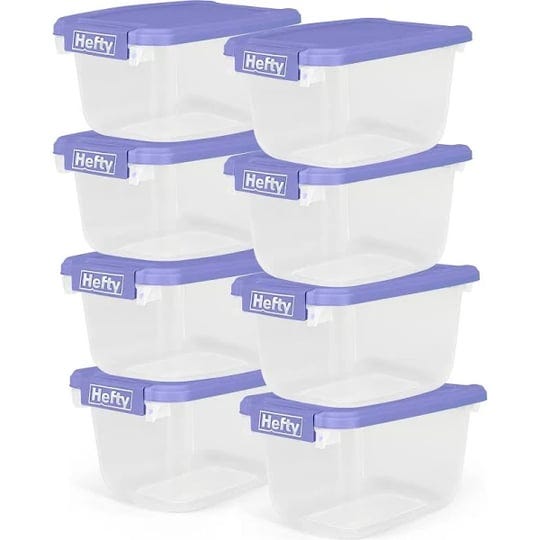 hefty-6-5-qt-clear-storage-bin-with-blue-lid-8-pack-1