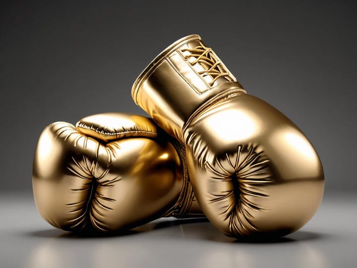 Gold Boxing Gloves-3