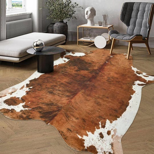 dweike-faux-cowhide-rug-5-2ft-x-6-2ft-158x190cm-large-size-faux-fur-brown-1