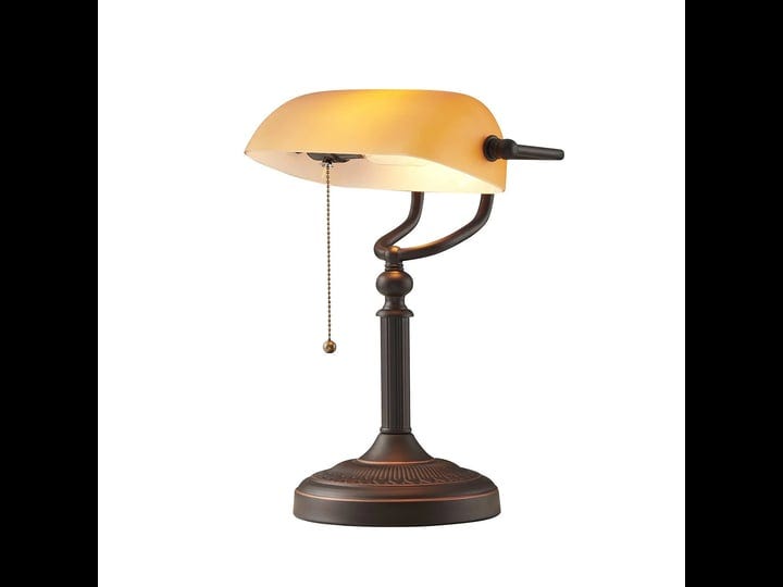 newrays-matted-orange-glass-bankers-desk-lamp-with-pull-chain-switch-plug-in-fixture-1