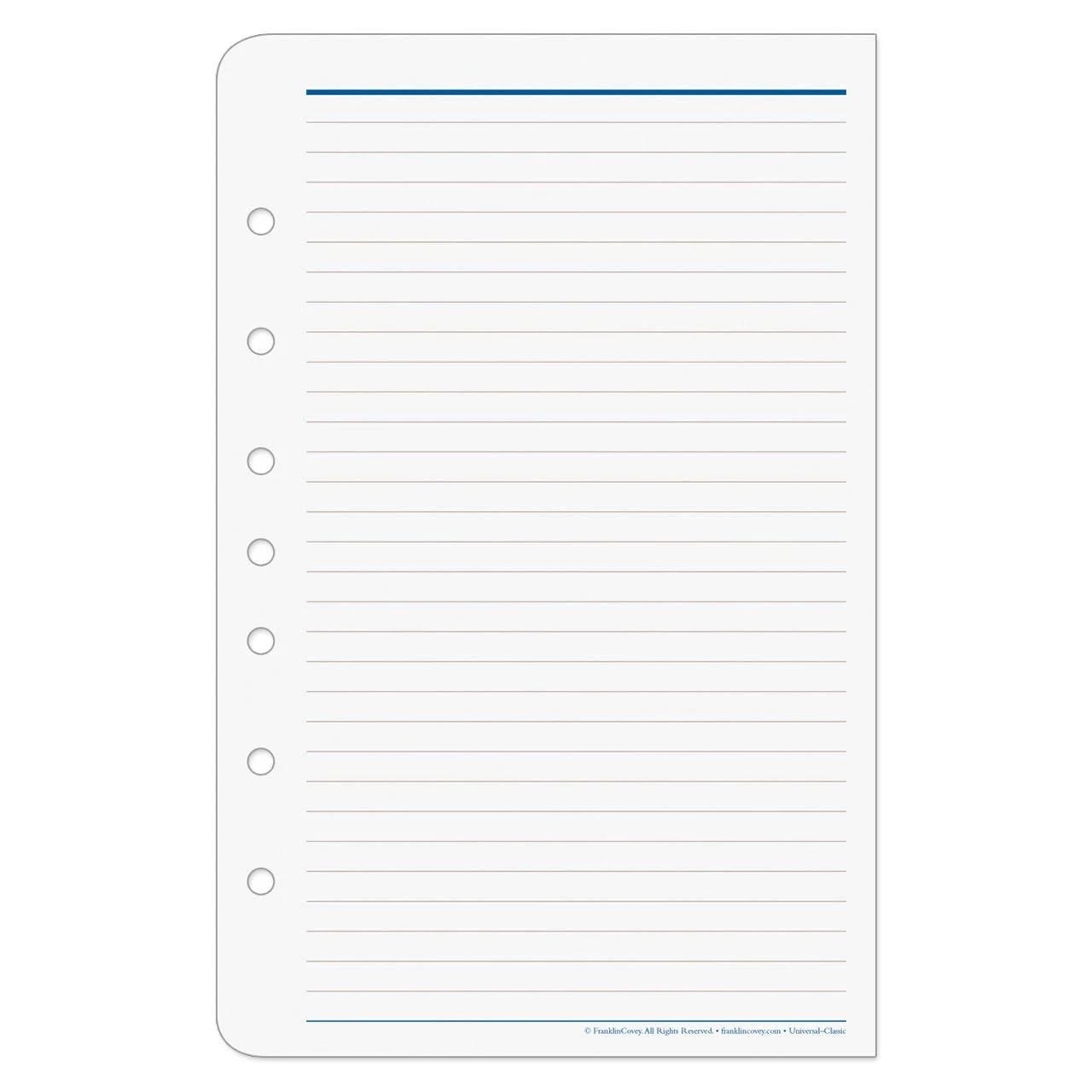Classic Wide Lined Pages for Organized Writing | Image