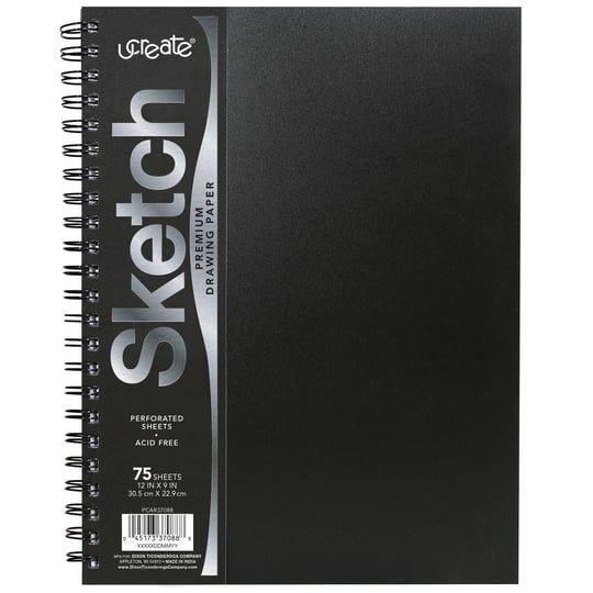 ucreate-poly-cover-sketch-book-heavyweight-12-x-9-75-sheets-1