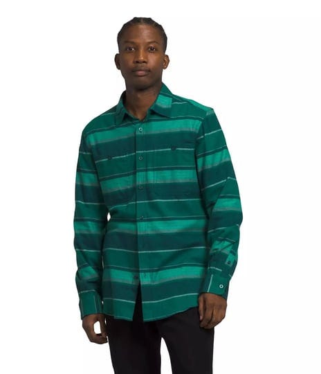 the-north-face-mens-arroyo-lightweight-flannel-shirt-small-fern-green-1