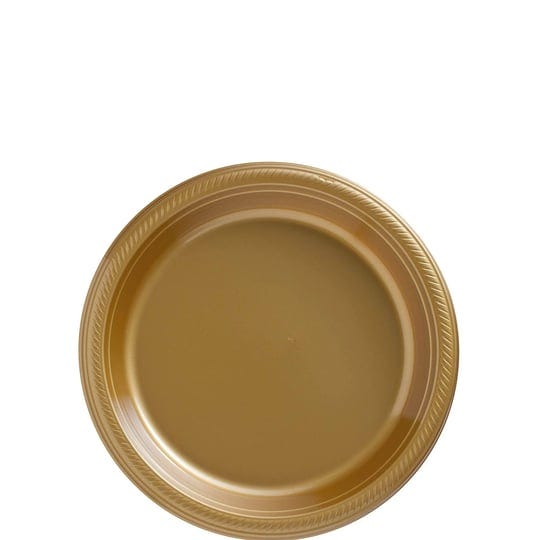 amscan-big-party-pack-50-count-plastic-dessert-plates-7-inch-gold-1