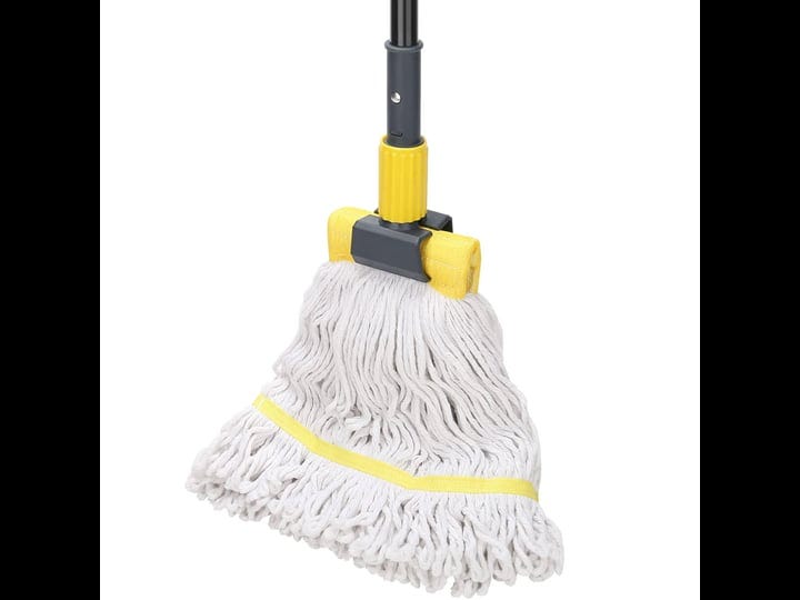 kefanta-commercial-mop-heavy-duty-industrial-mop-with-long-handle60-looped-end-string-wet-cotton-mop-1