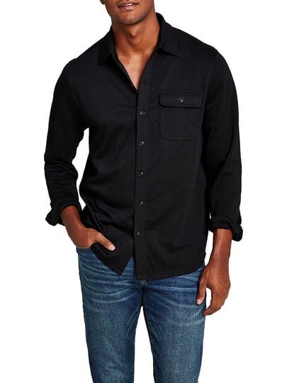 and-now-this-mens-classic-fit-collared-button-down-shirt-black-1