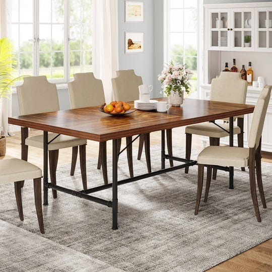industrial-70-9-inch-dining-table-for-6-8-people-rustic-1