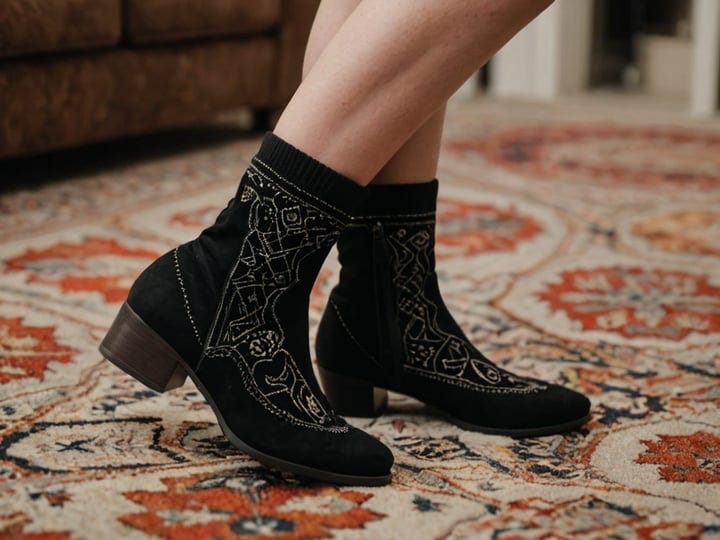Black-Sock-Boots-Low-Heel-2