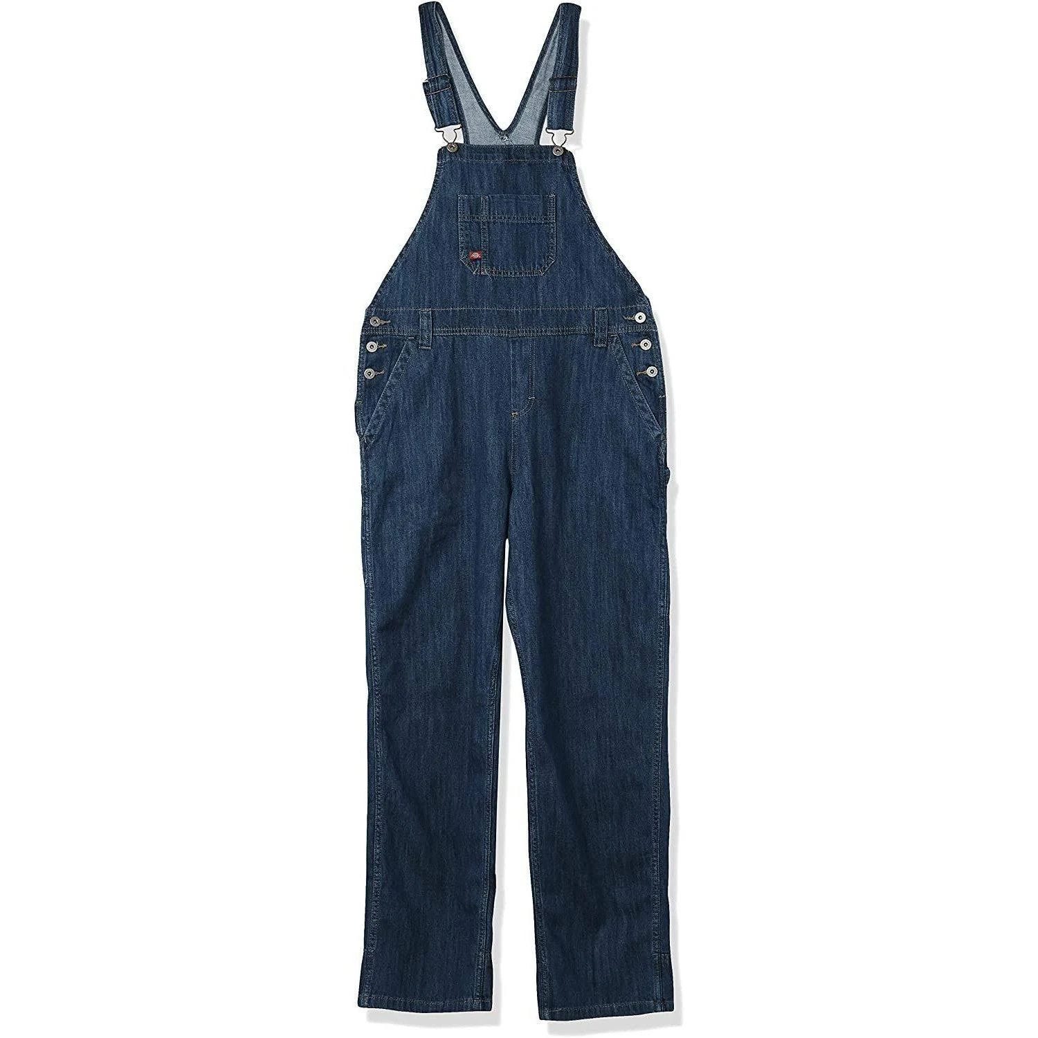 Comfortable Work Bib Overall for Women in White | Image